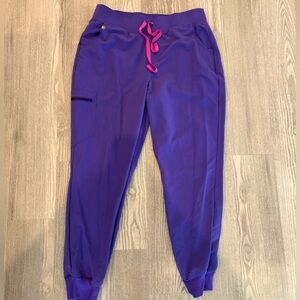 Figs Amethyst High-waisted Zamora Jogger Scrub Pants